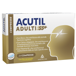 Acutil Adulti 55+ integratore per vista e funzione cognitiva 24 compresse