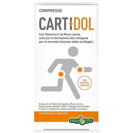 Erba Vita Cartidol integratore naturale per cartilagini e articolazioni 45 compresse