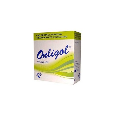 Onligol 20 Bustine - Macrogol ad Azione Lassativa per Adulti Onligol 20 Bustine - Macrogol ad Azione Lassativa per Adulti