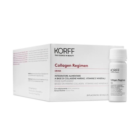 Korff Collagen Regimen Drink Integratore a base di collagene marino 28 flaconcini Korff Collagen Regimen Drink Integratore a base di collagene marino 28 flaconcini