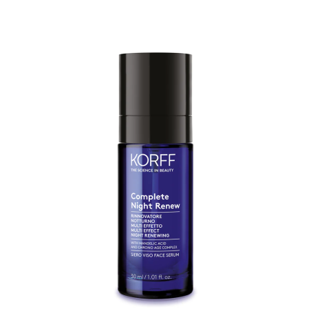 Korff Complete Night Renew Siero Rinnovatore Notturno per rigenerare la pelle del viso 30ml Korff Complete Night Renew Siero Rinnovatore Notturno per rigenerare la pelle del viso 30ml