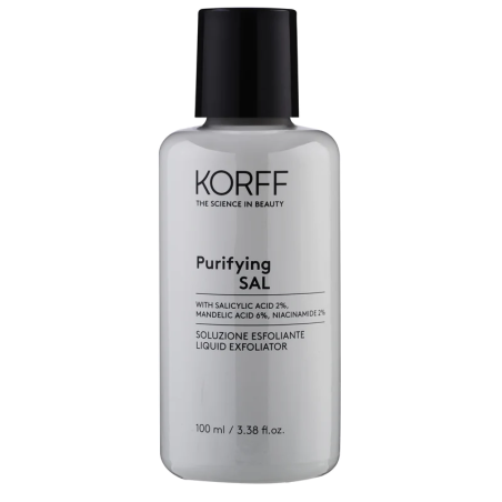 Korff Purifyin SAL Soluzione esfoliante con acido salicilico 100 ml Korff Purifyin SAL Soluzione esfoliante con acido salicilico 100 ml