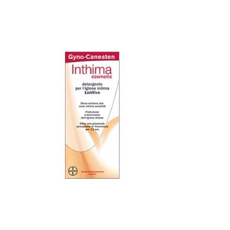 Gynocanesten Inthima Cosmetic detergente intimo lenitivo rinfrescante 200 ml Gynocanesten Inthima Cosmetic detergente intimo lenitivo rinfrescante 200 ml