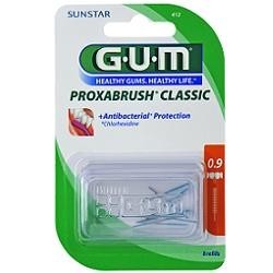 Gum Proxabrush Classic 8 scovolini interdentali con clorexidina 0,9 mm