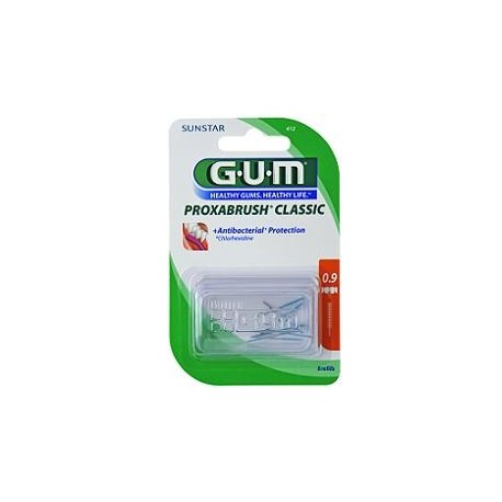Gum Proxabrush Classic 8 scovolini interdentali con clorexidina 0,9 mm