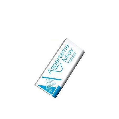 Aspartame Midy 500 Compresse Dolcificante Ipocalorico Aspartame Midy 500 Compresse Dolcificante Ipocalorico