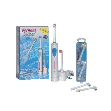 Uragme Vital Power Spazzolino elettrico ricaricabile + 2 testine Uragme Vital Power Spazzolino elettrico ricaricabile + 2 testine