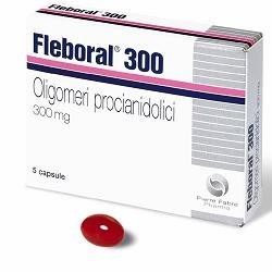 Fleboral 300 integratore alimentare per gambe pesanti 5 capsule