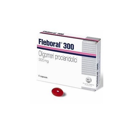 Fleboral 300 integratore alimentare per gambe pesanti 5 capsule Fleboral 300 integratore alimentare per gambe pesanti 5 capsule