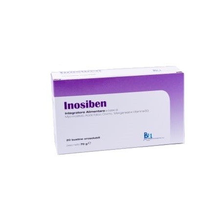Biemmefarma Inosiben integratore con Myo-inositolo 20 bustine per uso orale Biemmefarma Inosiben integratore con Myo-inositolo 20 bustine per uso orale