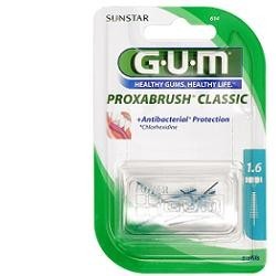 Gum Proxabrush Classic 8 scovolini interdentali con clorexidina 1,6 mm