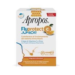Apropos Fluprotect C Junior integratore per sistema immunitario gusto frutti di bosco 50 ml