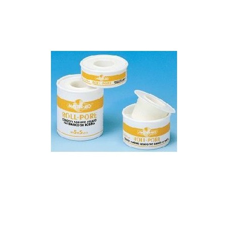 M-AID Rollpore Cerotto su Rocchetto per Fissaggio Medicazioni 5mx2,5cm M-AID Rollpore Cerotto su Rocchetto per Fissaggio Medicazioni 5mx2,5cm