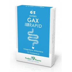 GSE Entero Gax Rapid integratore per regolare la motilità gastrointestinale 12 compresse