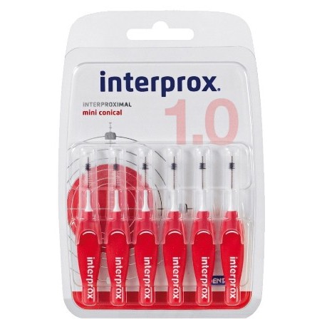 Dentaid Interprox miniconical scovolini interdentali 1.0 mm blister da 6 pezzi Dentaid Interprox miniconical scovolini interdentali 1.0 mm blister da 6 pezzi
