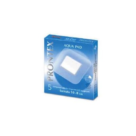 Prontex Aqua Pad Compressa adesiva trasparente ipoallergenica 10 x 8 cm 5 pezzi