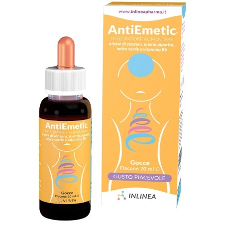 Inlinea Antiemetic integratore antinausea digestivo gocce 20 ml Inlinea Antiemetic integratore antinausea digestivo gocce 20 ml