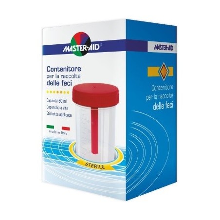 Master Aid Contenitore per la raccolta delle feci con cucchiaino 60 ml Master Aid Contenitore per la raccolta delle feci con cucchiaino 60 ml