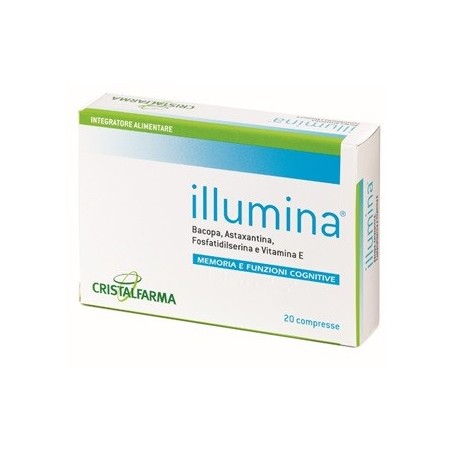 Illumina 20 Compresse - Integratore per la Memoria e la Concentrazione Illumina 20 Compresse - Integratore per la Memoria e la Concentrazione