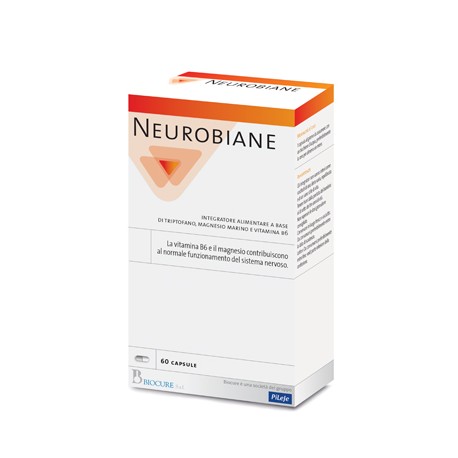 Biocure Neurobiane integratore per funzionamento del sistema nervoso 60 capsule