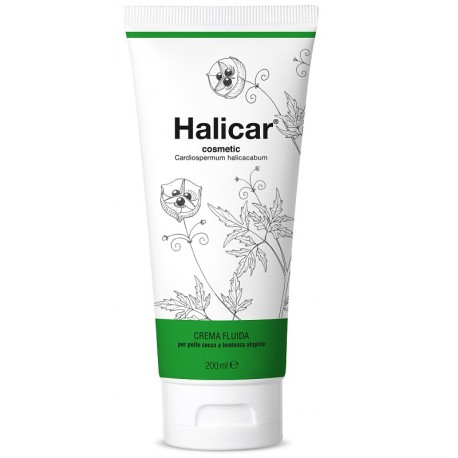 Halicar Crema fluida per prurito e secchezza della pelle secca degli adulti 200 ml