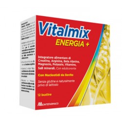 Vitalmix Energia + integratore ricostituente contro la stanchezza 12 bustine