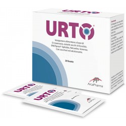 Arcapharma Urto integratore per funzionalità della prostata e delle basse vie urinarie 20 bustine