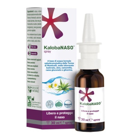 Kalobanaso Spray nasale decongestionante protettivo idratante 30 ml Kalobanaso Spray nasale decongestionante protettivo idratante 30 ml