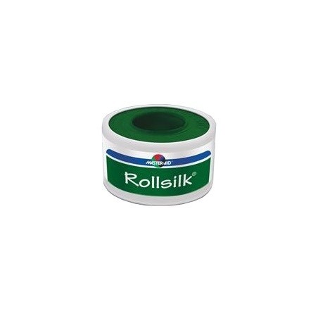 M-AID Rollsilk Cerotto su Rocchetto per Fissaggio Medicazioni 5mx2,5cm M-AID Rollsilk Cerotto su Rocchetto per Fissaggio Medicazioni 5mx2,5cm