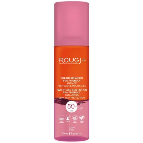 Rougj Solare bifasico sea friendly SPF50+ anti-età 200 ml