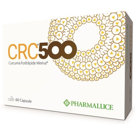 Pharmaluce CRC 500 Integratore antiossidante con Curcuma 60 capsule Pharmaluce CRC 500 Integratore antiossidante con Curcuma 60 capsule