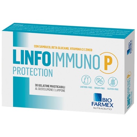 Biofarmex Linfoimmuno P Protection Integratore per Difese Immunitarie 30 gelatine Biofarmex Linfoimmuno P Protection Integratore per Difese Immunitarie 30 gelatine