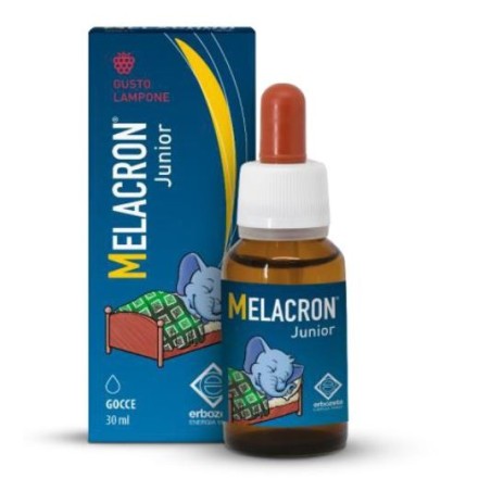 Erbozeta Melacron Junior integratore con melatonina per bambini gocce 30 ml Erbozeta Melacron Junior integratore con melatonina per bambini gocce 30 ml