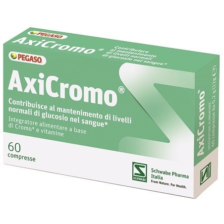 Axicromo integratore per livelli di glucosio nel sangue 60 compresse Axicromo integratore per livelli di glucosio nel sangue 60 compresse