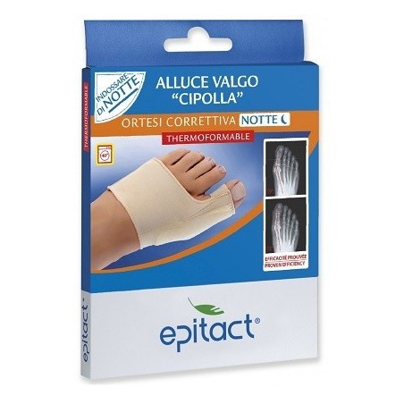 Qualifarma Epitact Ortesi correttiva per alluce valgo taglia L da notte Qualifarma Epitact Ortesi correttiva per alluce valgo taglia L da notte