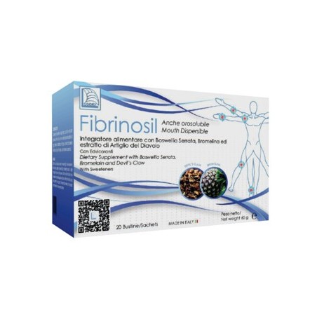 Logidex Fibrinosil integratore per tensione articolare 20 bustine Logidex Fibrinosil integratore per tensione articolare 20 bustine