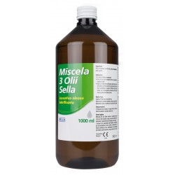 Sella Miscela 3 olii preparato lassativo oleoso lubrificante 1 litro