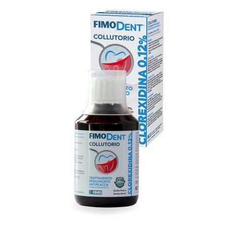 Fimodent Collutorio Clorexidina trattamento prolungato antiplacca 0,12% 200 ml Fimodent Collutorio Clorexidina trattamento prolungato antiplacca 0,12% 200 ml