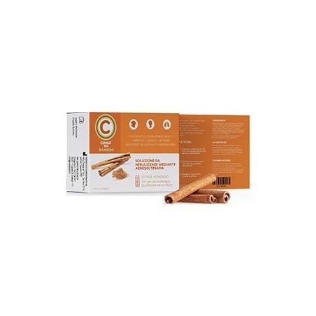 Cinnapharm Cinna Sol Bambini integratore per vie respiratorie 10 fiale 5 ml Cinnapharm Cinna Sol Bambini integratore per vie respiratorie 10 fiale 5 ml