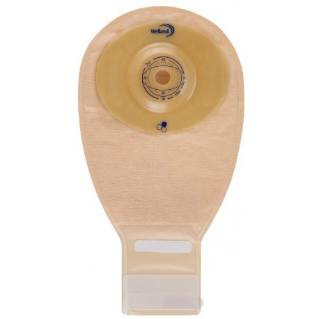 Teleflex Medical Sacca per ileostomia opaca ritagliabile Welland Aurum Profile Ileo midi diametro 13-35 mm 10 pezzi