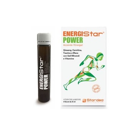 Stardea Energistar Power integratore specifico per sportivi 6 flaconcini Stardea Energistar Power integratore specifico per sportivi 6 flaconcini