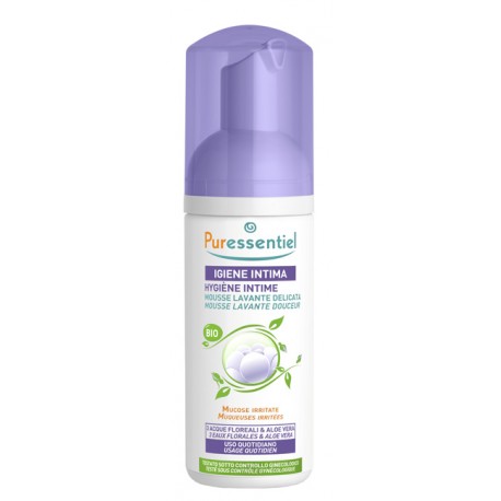 Puressentiel Mousse Igiene intima lavante delicata lenitiva mucose irritate 150 ml