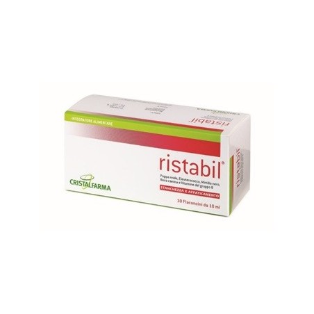Ristabil 10 Flaconcini Ricostituenti con Vitamine ed Estratti Vegetali Ristabil 10 Flaconcini Ricostituenti con Vitamine ed Estratti Vegetali