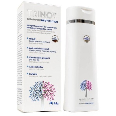 Fidia Farmaceutici Trinov Shampoo Restitutivo per capelli soggetti a caduta 200 ml Fidia Farmaceutici Trinov Shampoo Restitutivo per capelli soggetti a caduta 200 ml