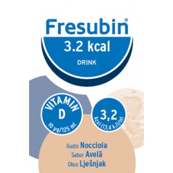Fresenius 3,2 Kcal Drink gusto nocciola per pazienti a rischio malnutrizione 4 x 125 ml