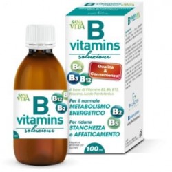 Sanavita B Vitamins integratore che contiene tutte le vitamine del gruppo B soluzione 100 ml