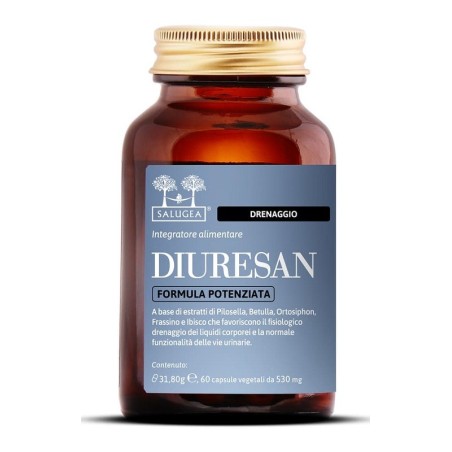 Salugea Diuresan Formula Potenziata drenante per vie urinarie 60 capsule Salugea Diuresan Formula Potenziata drenante per vie urinarie 60 capsule