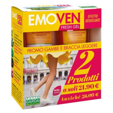 Named Emoven Kit Fresh Gel per braccia e gambe leggere 2 tubi da 125 ml Named Emoven Kit Fresh Gel per braccia e gambe leggere 2 tubi da 125 ml