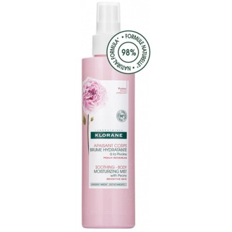 Klorane Latte idratante nebulizzato alla peonia per pelli sensibili 200 ml Klorane Latte idratante nebulizzato alla peonia per pelli sensibili 200 ml