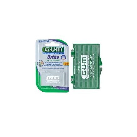 Gum Ortho Cera Ortodontica protettiva per apparecchio 5 pezzi Gum Ortho Cera Ortodontica protettiva per apparecchio 5 pezzi